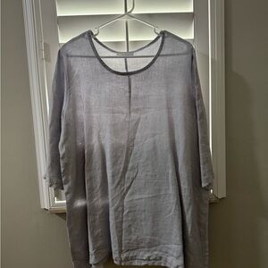 Bryan Walker Linen Tunic Top